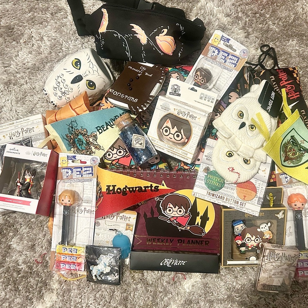 Harry Potter Themed Merchandise Collection